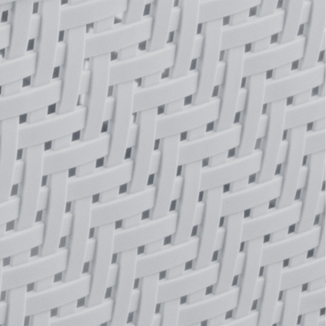 Sterilite 14'' x 11.5'' x 5'' Woven Rectangular Short Basket Organizer (24 Pack)