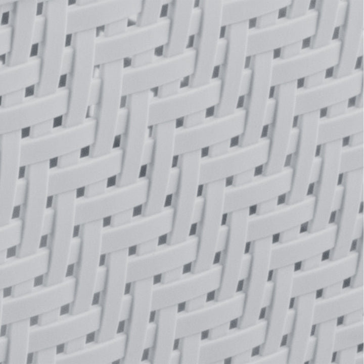 Sterilite 14'' x 11.5'' x 5'' Woven Rectangular Short Basket Organizer (12 Pack)