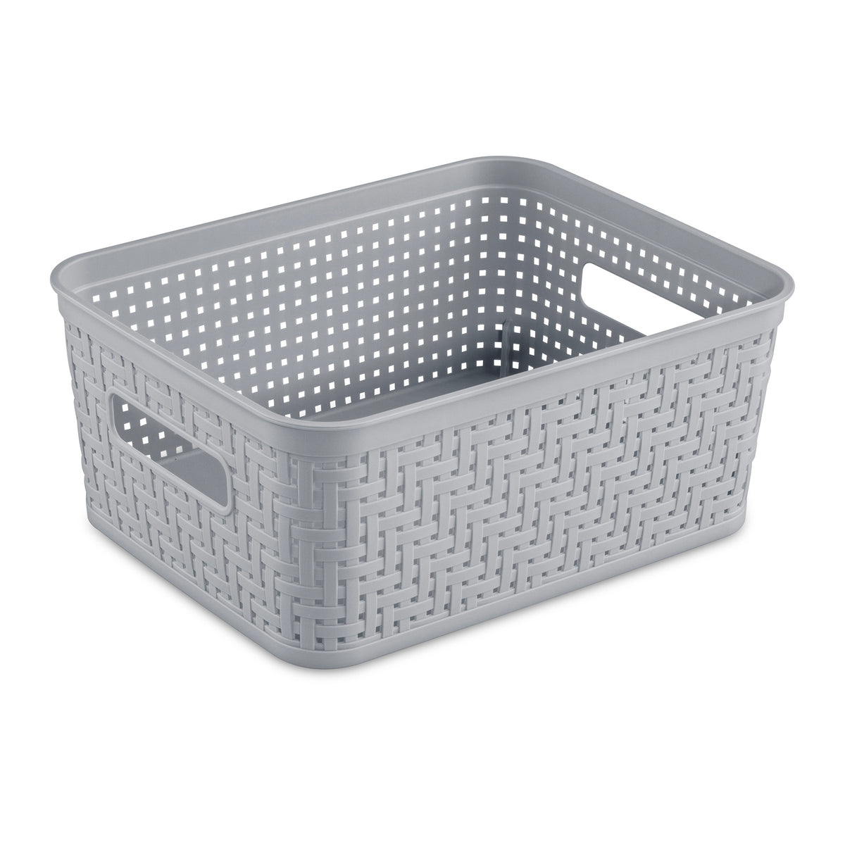 Sterilite 10x8x4.25 In Rectangular Short Basket for Home Organization (32 Pack)