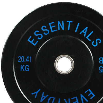 BalanceFrom Fitness 160 Pound Olympic Bumper Strength Training Weight Plate Set - VMInnovations