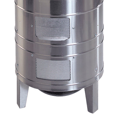 Americana Grills Square Inch Stainless Steel Charcoal BBQ Meat Smoker (Open Box) - VMInnovations
