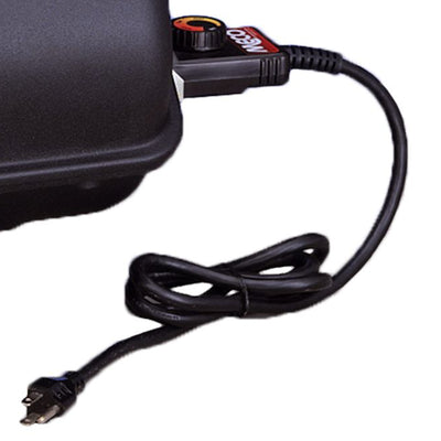 MECO Americana 1500W Portable Utility Tabletop Electric Pedestal Grill, Black - VMInnovations