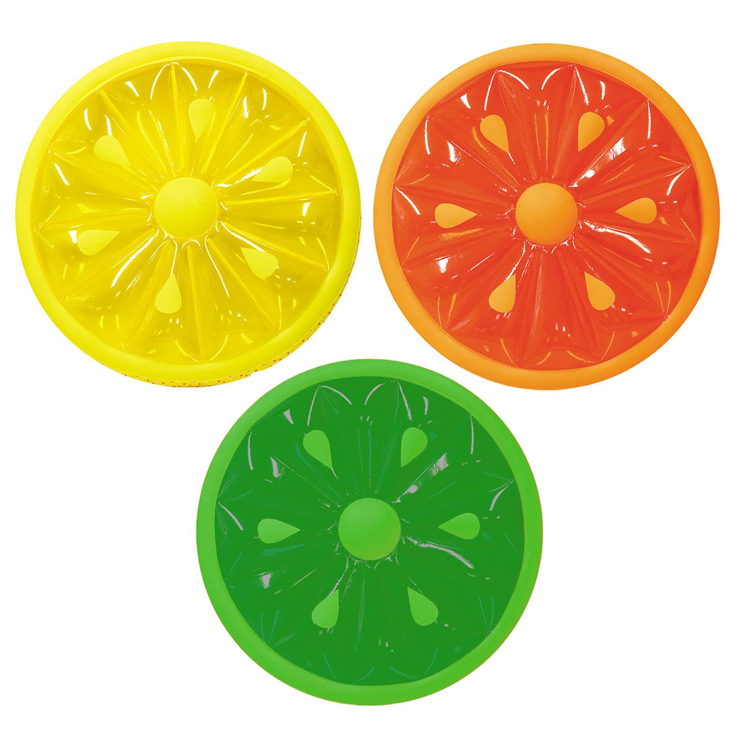 Swimline 9054 Inflatable Fruit Slice Swimming Pool Floating Water Raft Lounger - VMInnovations