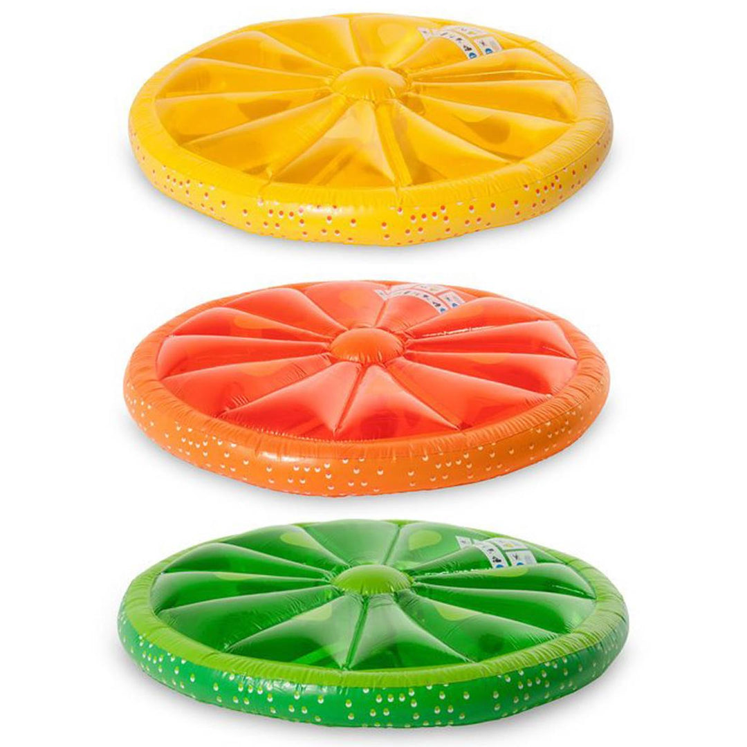 Swimline 9054 Inflatable Fruit Slice Swimming Pool Floating Water Raft Lounger