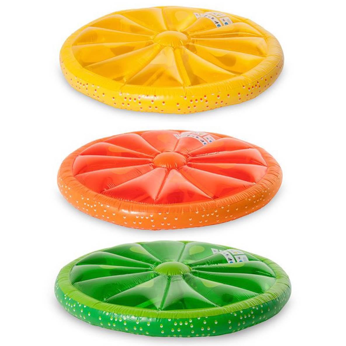 Swimline 9054 Inflatable Fruit Slice Swimming Pool Floating Water Raft Lounger - VMInnovations