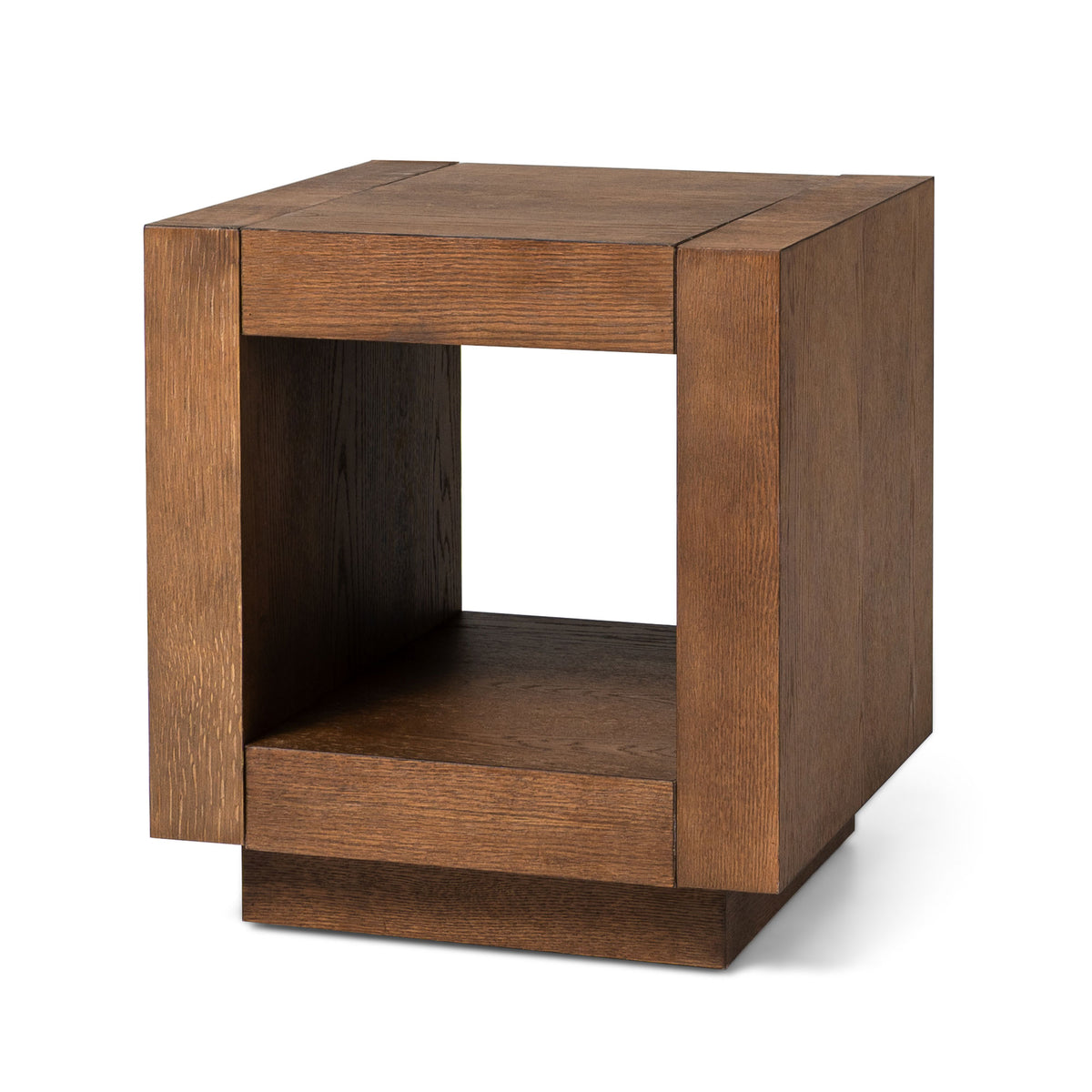 Maven Lane Artemis Wooden Coffee Table and Set of 2 Side Tables, Refined Brown