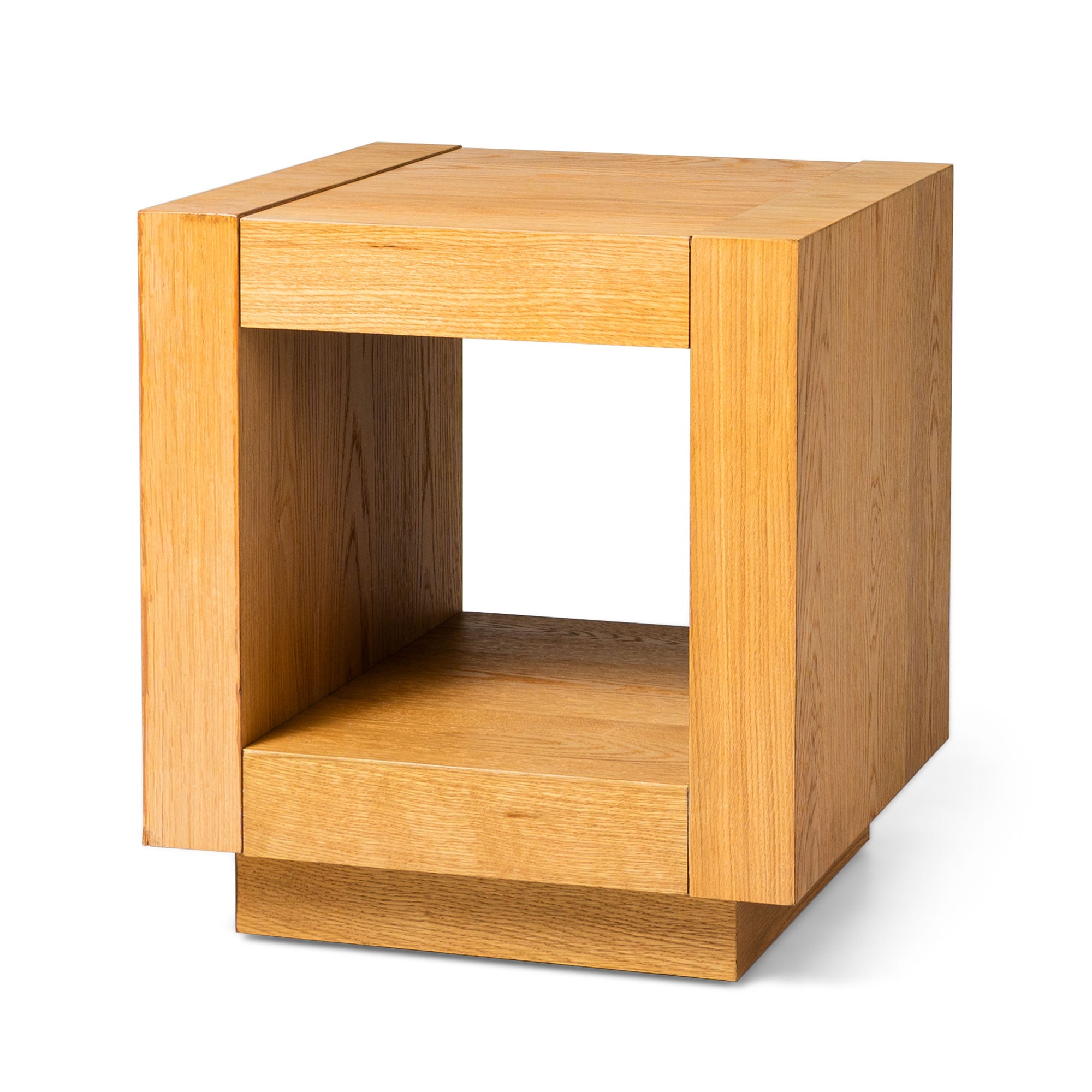 Maven Lane Contemporary Wooden Side Table in Refined Natural Finish (Open Box) - VMInnovations