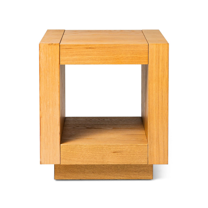 Maven Lane Artemis Wooden Coffee Table and Side Table Set, Refined Natural Finish