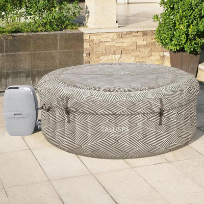 Bestway Madrid SaluSpa Hot Tub Spa and EnergySense Thermal Protective Spa Cover