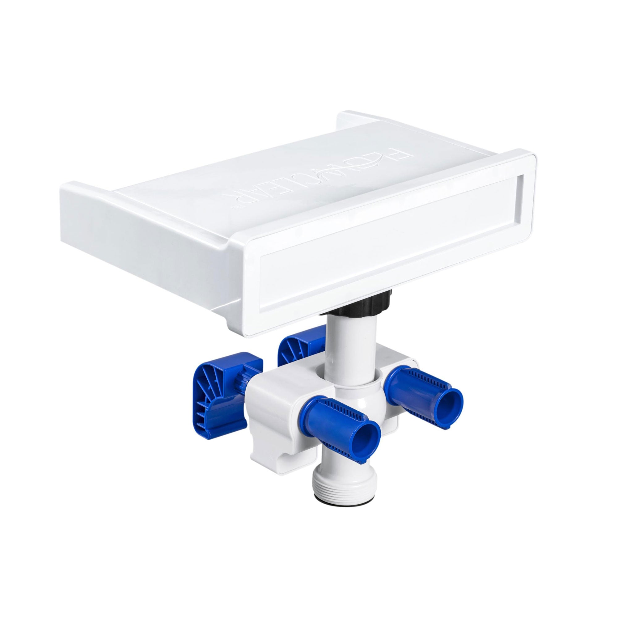 Bestway Multicolor LED Waterfall & 15' x 48" Round Above Ground Swimming Pool