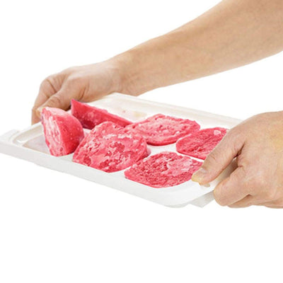 PrepWorks Half Cup 6 Serving, 1 Cup 4 Serving, & 2 Cup 2 Serving Freezer Trays