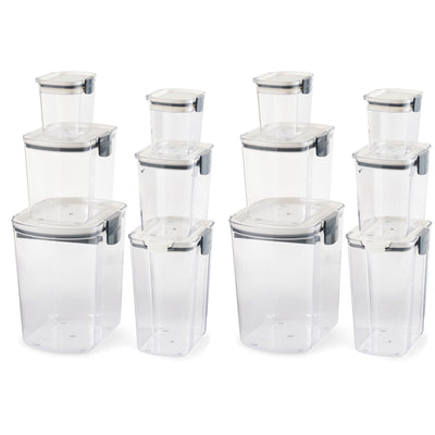 Progressive International PrepWorks ProKeeper 6 Piece Food Storage Set, (2 Pack) - VMInnovations
