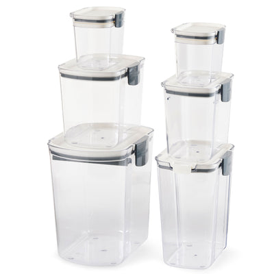 Progressive International PrepWorks ProKeeper 6 Piece Food Storage Set, (2 Pack) - VMInnovations