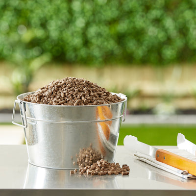 CookinPellets 40 lb Premium Hickory Hardwood Grill Smoker Wood Pellets (5 Pack) - VMInnovations