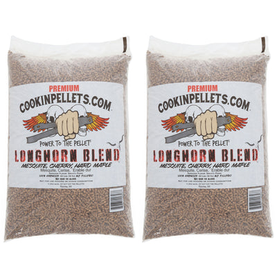 CookinPellets Premium 40 Lbs Apple Mash Hard Maple Smoker Wood Pellets, (2 Pack) - VMInnovations