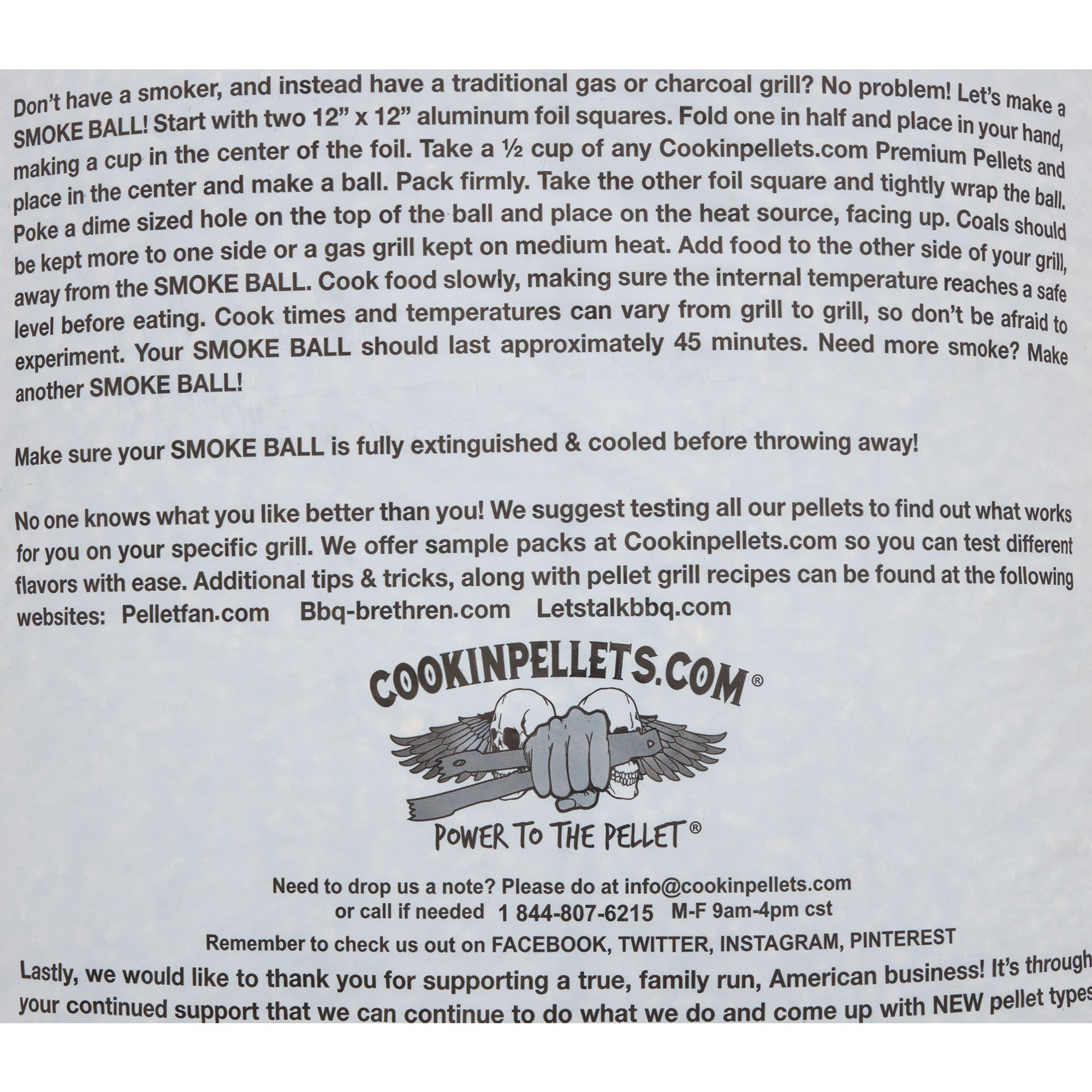 CookinPellets Premium 40 Lbs Longhorn Blend Grill Smoker Wood Pellets, (3 Pack) - VMInnovations