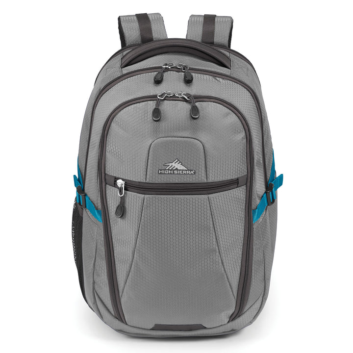 High Sierra Computer Laptop Travel Backpack with Zipper Closure, Gray (Used) - VMInnovations
