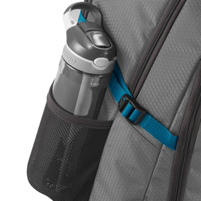 High Sierra Fairlead Computer Laptop Travel Backpack with Zipper Closure, Gray