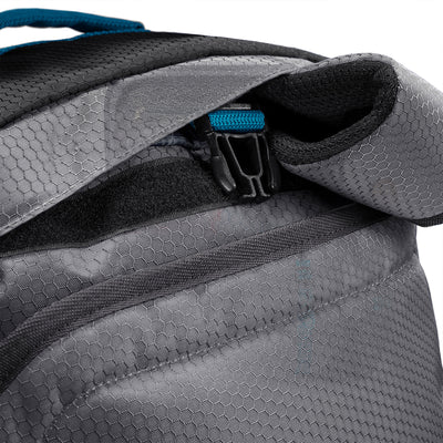 High Sierra Fairlead Travel Overnight Duffel Backpack Gym Bag, Steel Gray/Blue - VMInnovations