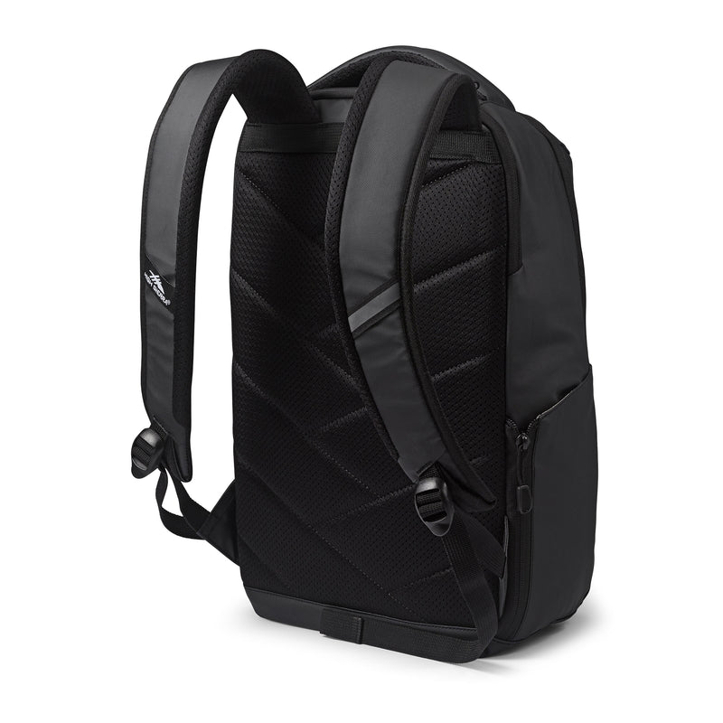 Luna Polyester Storage Backpack with 360 Degree Reflectivity, Black (Open Box)