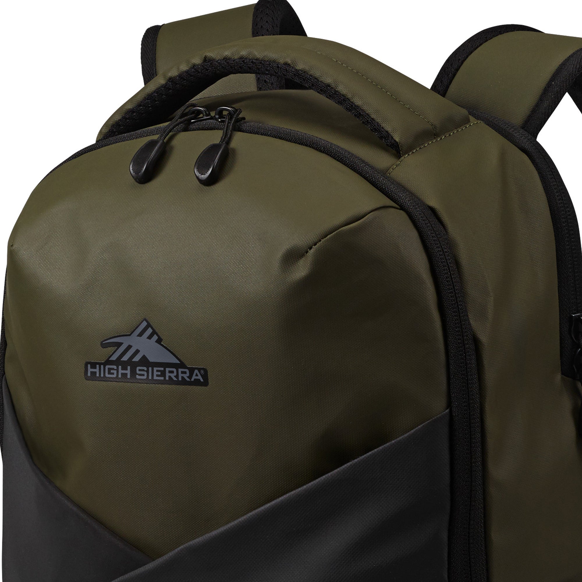 High Sierra Polyester Storage Backpack w/360 Degree Reflectivity, Olive (Used) - VMInnovations
