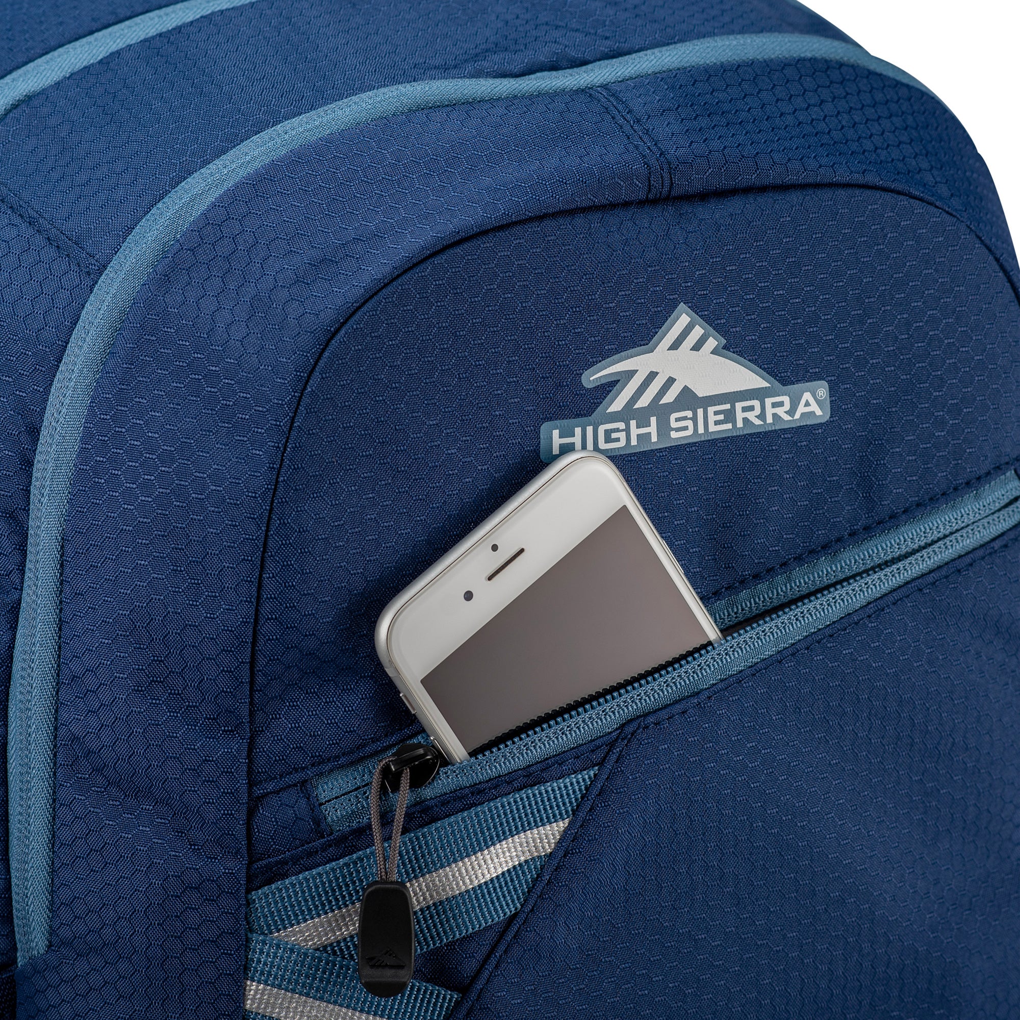 High Sierra Outburst 2.0 Backpack w/Padded Sleeve, Graphite Blue/True Navy(Used) - VMInnovations