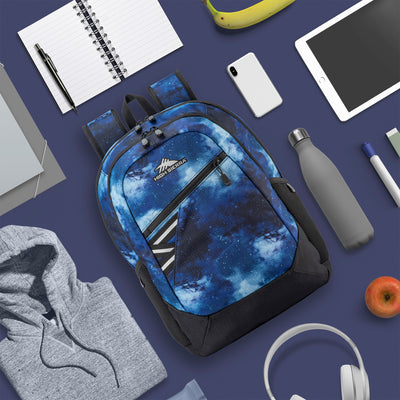 High Sierra Outburst 2.0 Carry On  w/Padded Laptop Sleeve, Space (Open Box) - VMInnovations