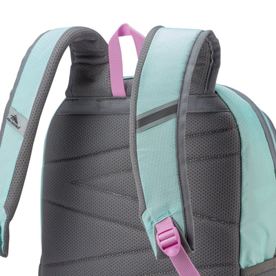 High Sierra Outburst Backpack w/Padded Laptop Sleeve, Sky Blue/Iced Lilac (Used) - VMInnovations