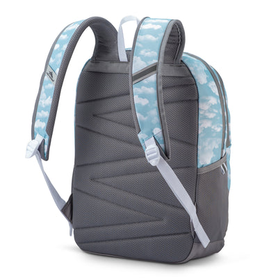 High Sierra Outburst 2.0 Carry On Backpack w/Padded Laptop/Tablet Sleeve, Clouds - VMInnovations