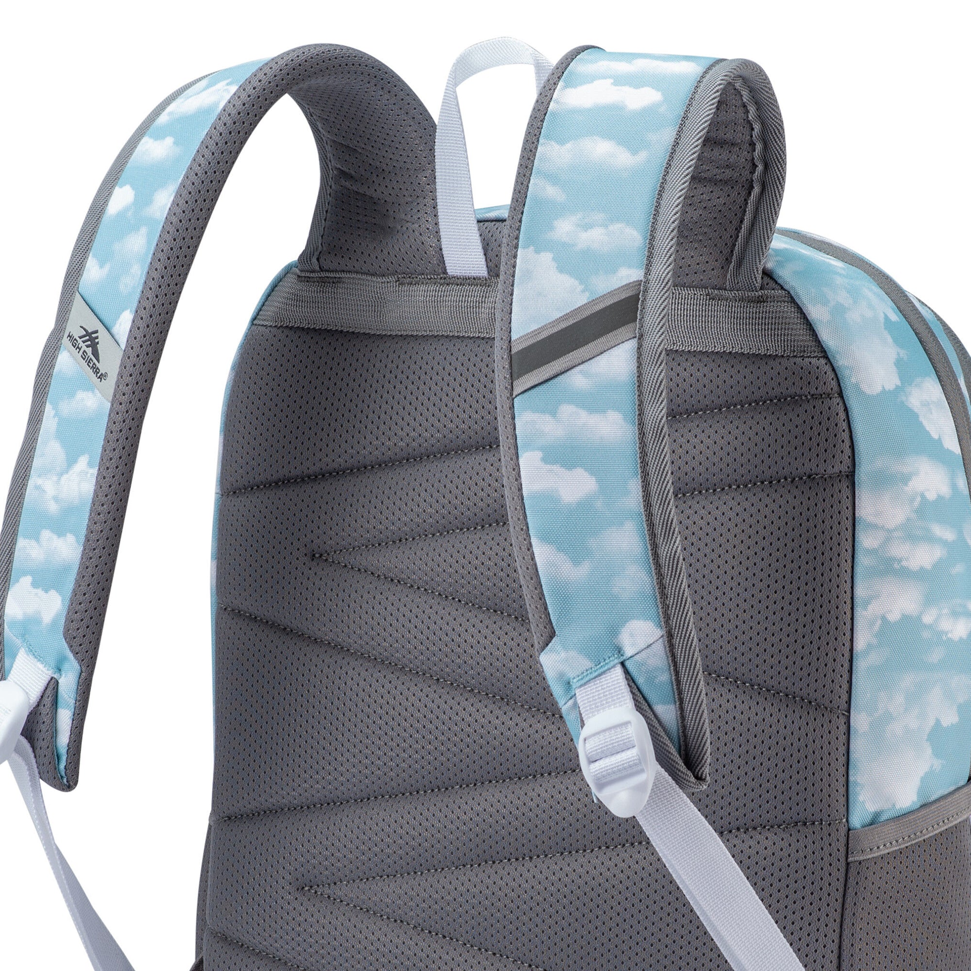 High Sierra Outburst 2.0 Carry On Backpack w/Padded Laptop/Tablet Sleeve, Clouds