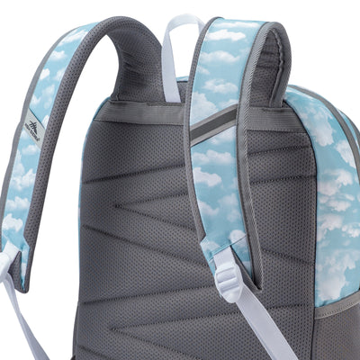 High Sierra Outburst 2.0 Carry On Backpack w/Padded Laptop/Tablet Sleeve, Clouds
