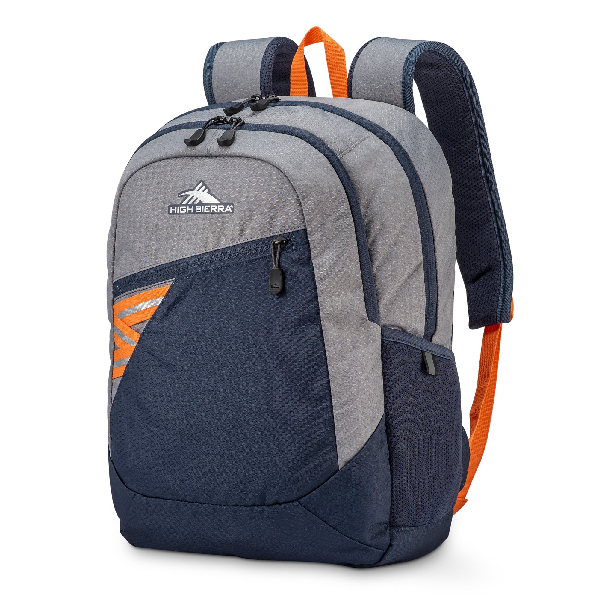 Outburst 2.0 Backpack with Padded Laptop Sleeve, Steel Grey/Indigo (Used) - VMInnovations