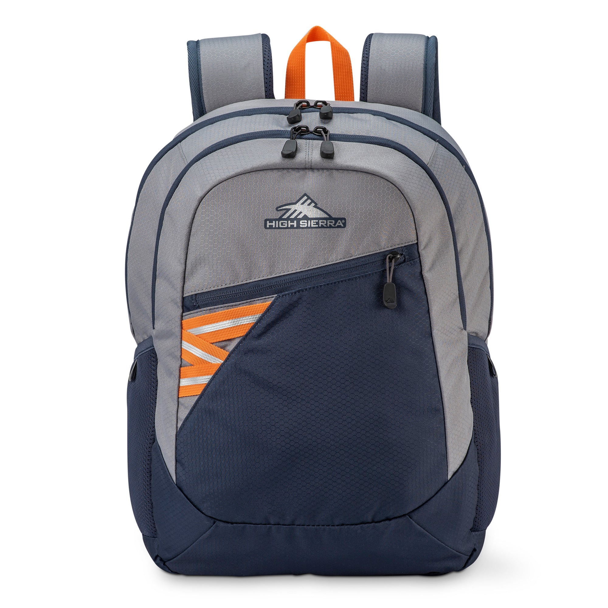 Outburst 2.0 Backpack with Padded Laptop Sleeve, Steel Grey/Indigo (Used) - VMInnovations