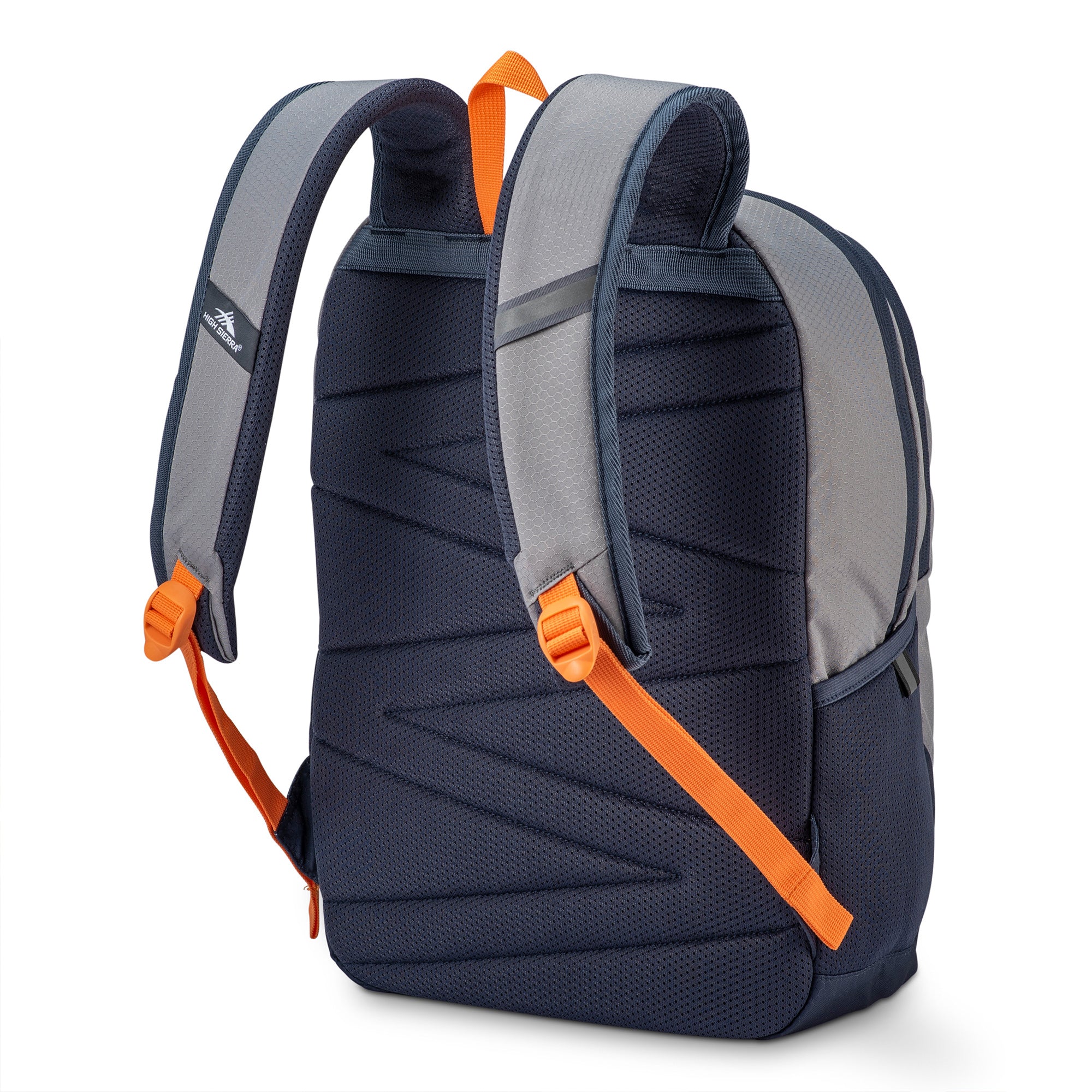 Outburst 2.0 Backpack with Padded Laptop Sleeve, Steel Grey/Indigo (Used) - VMInnovations