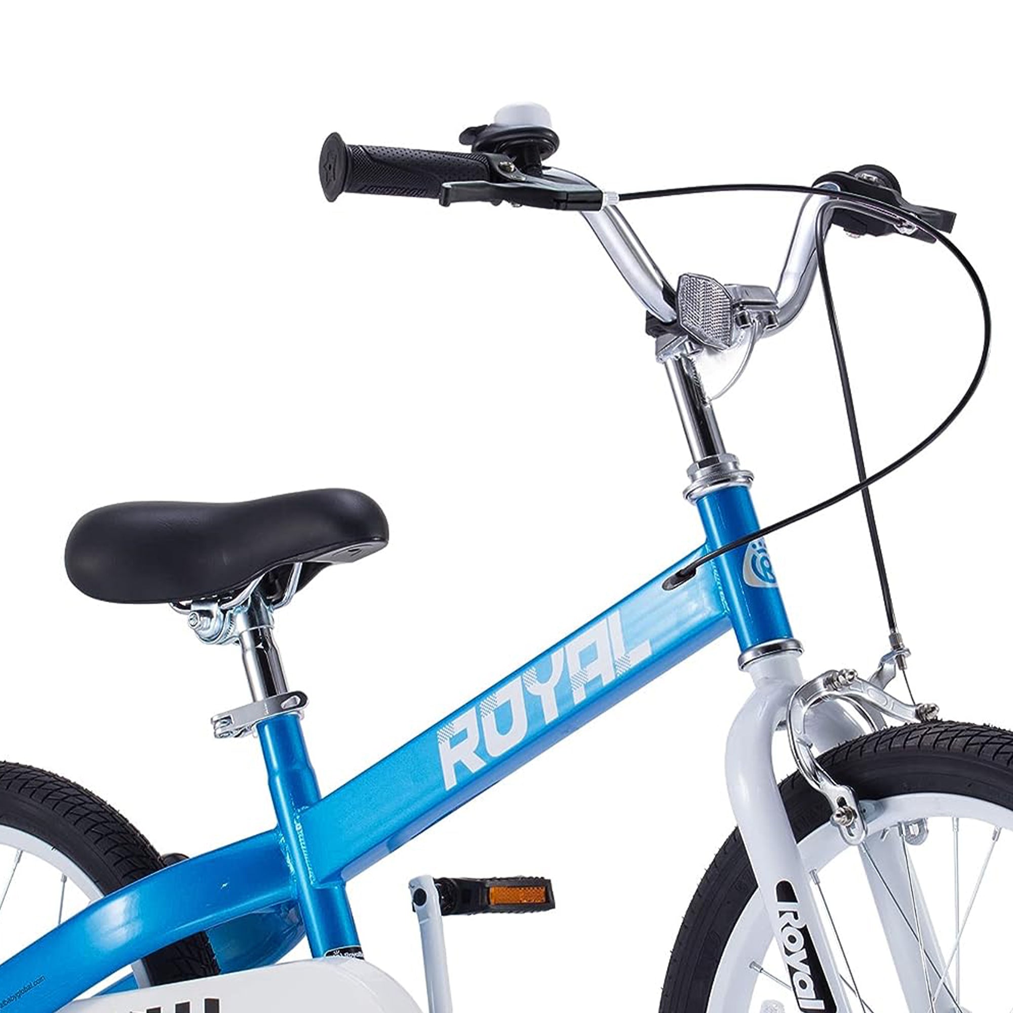 RoyalBaby Formula 20 Inch Kids Bike with Kickstand and Dual Hand Brakes, Blue - VMInnovations