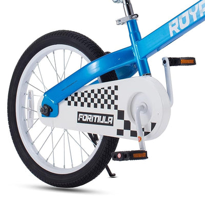 RoyalBaby Formula 20 Inch Kids Bike with Kickstand and Dual Hand Brakes, Blue