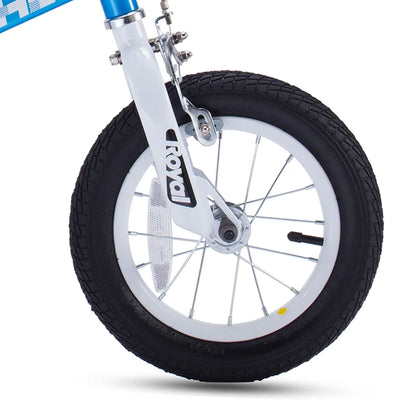 RoyalBaby Formula 12 Inch Kids Bike with Training Wheels & Coaster Brake, Blue