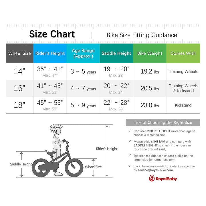 RoyalBaby Space Shuttle 18" Alloy Kids Bicycle w/2 Disc Brakes, Purple (Used) - VMInnovations