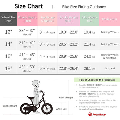 Little Swan 18" Carbon Steel Kids Bicycle with Dual Hand Brakes, Pink (Open Box) - VMInnovations