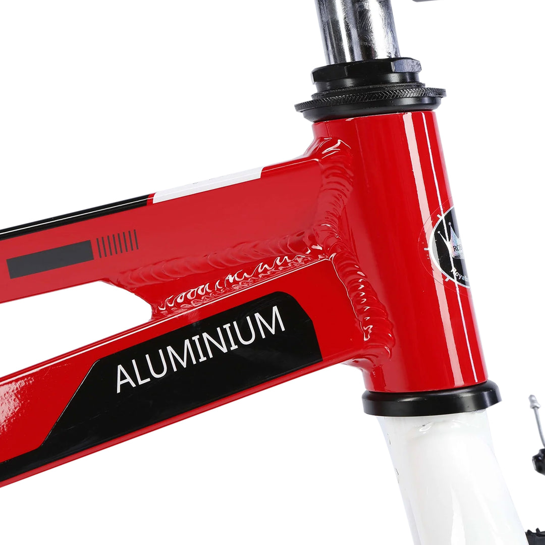 RoyalBaby Space No. 1 Freestyle 14" Kids Bike Wheels & Bottle, Red (Used) - VMInnovations
