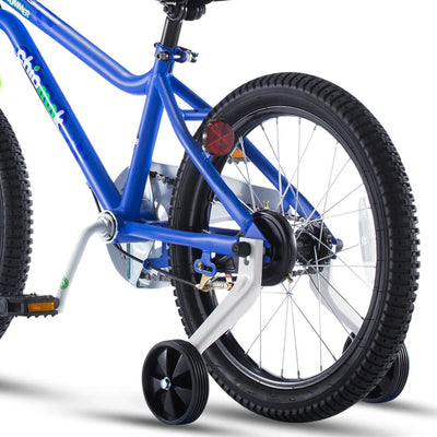 RoyalBaby Chipmunk 14" Kids Bike w/Training Wheels & Bell, Blue (Open Box) - VMInnovations