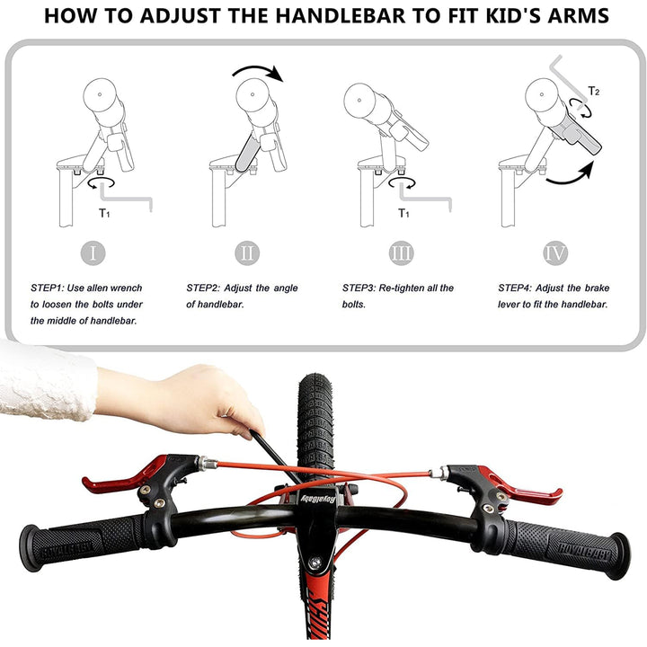 RoyalBaby Space Shuttle 14" Alloy Kids Bike w/Training Wheels, White (Open Box)