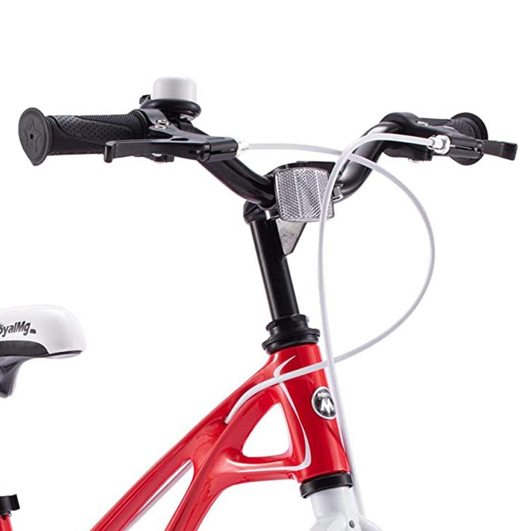 RoyalBaby Galaxy Fleet 16 Inch Kids Bicycle with Training Wheels, Red (Used)