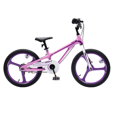 RoyalBaby Moon-5 18" Magnesium Kids Bicycle w/Dual Hand Brakes & Kickstand, Pink