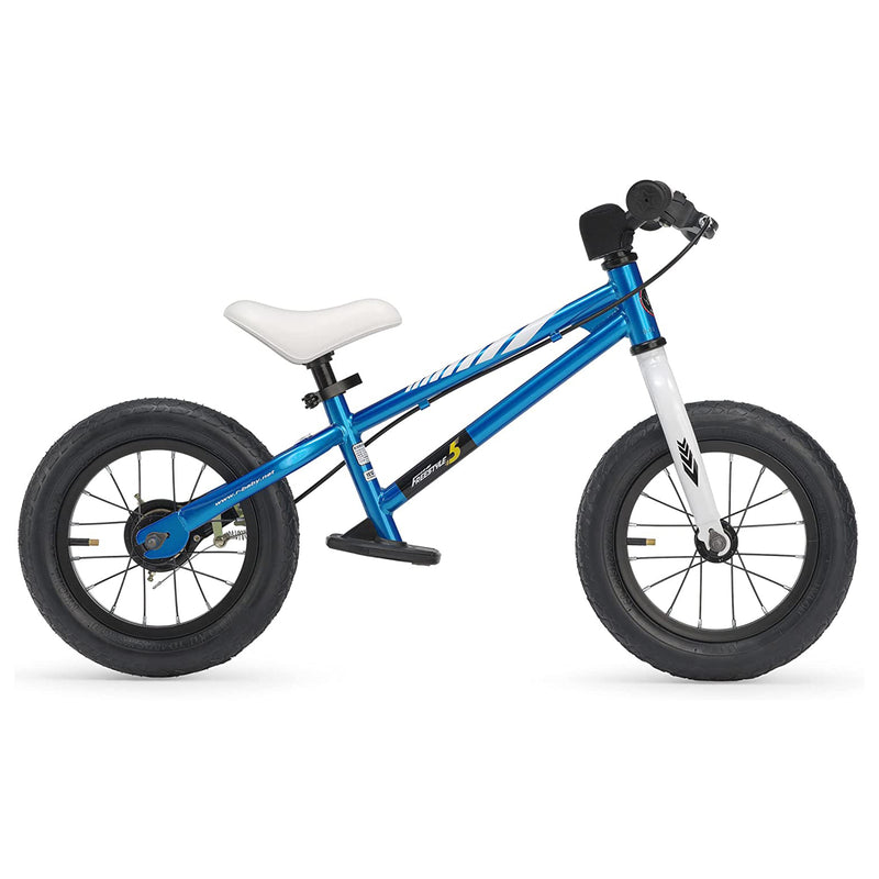 RoyalBaby Freestyle 12" Balance Bike with Handbrakes for Ages 2-5, Blue (Used)