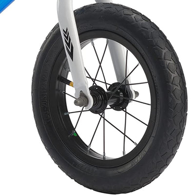 RoyalBaby Freestyle 12" Balance Bike with Handbrakes for Ages 2-5, Blue (Used) - VMInnovations