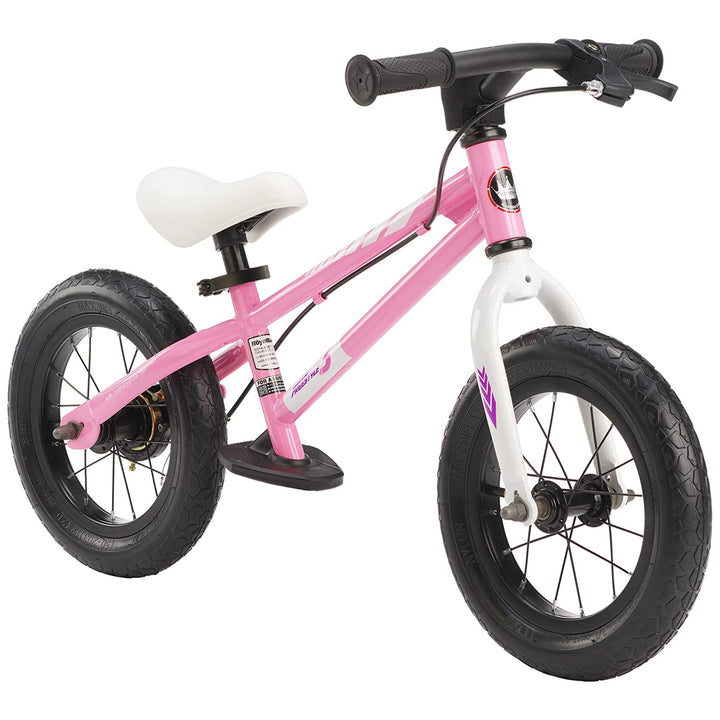 RoyalBaby 12" Balance Bike with Handbrakes for Kids Ages 2 to 5, Pink (Open Box) - VMInnovations