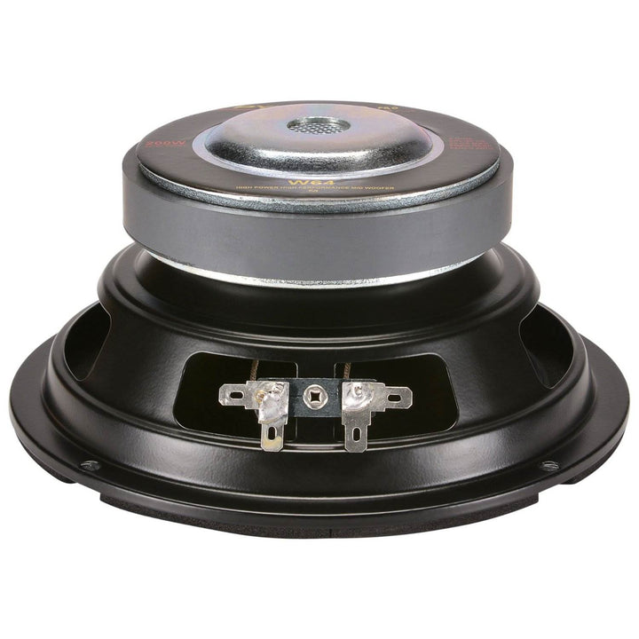 Pyramid W64 6.5 Inch 200 Watt Car Audio Midrange/Mid Bass Poly Woofer Speaker