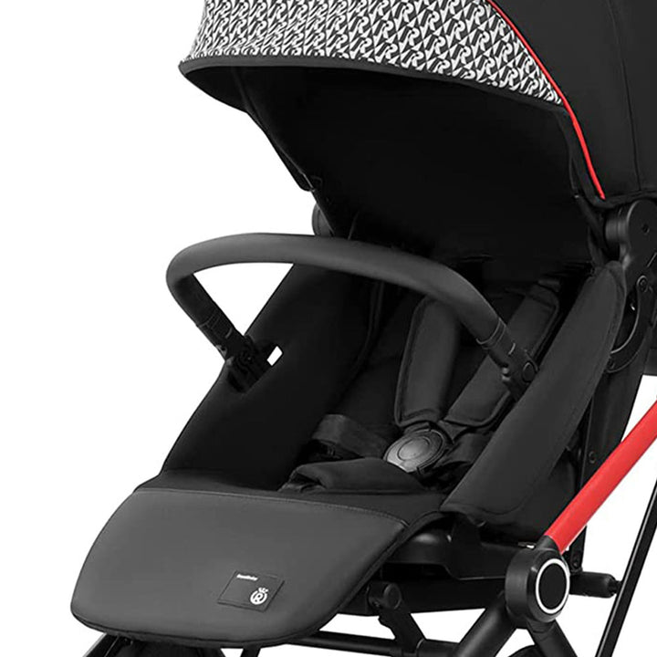 RoyalBaby 360 Reversible Seat Compact Portable Travel Stroller, Black/Red (Used) - VMInnovations