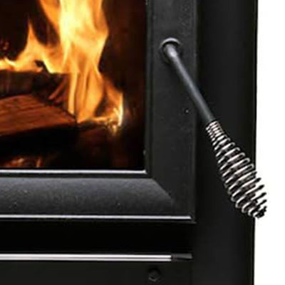 Ashley Hearth Products 2,000 Sq Ft 89,000 BTUs Pedestal Wood Stove, Black (Used)
